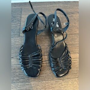 Black Strappy Sandals